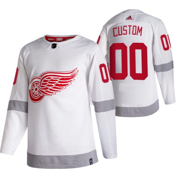 Tilpasset-Detroit-Red-Wings-Troeje-2021-Reverse-Retro-Special-Edition-Authentic-Hvid