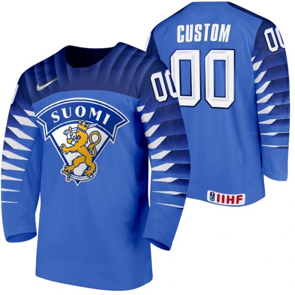 Tilpasset-Finland-Hockey-2022-IIHF-World-Junior-Championship-Blaa-Ude