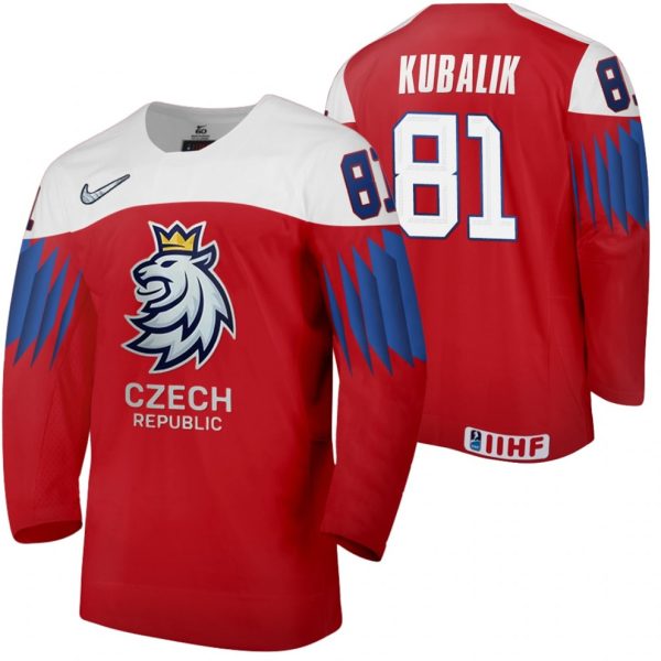 Tjekkiet-Dominik-Kubalik-81-Roed-2020-IIHF-World-Championship-Ude