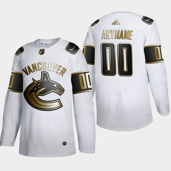 Vancouver-Canucks-Tilpasset-Troeje-00-NHL-Golden-Edition-Hvid-Authentic