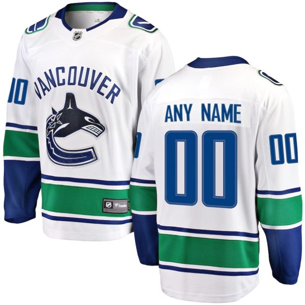 Vancouver-Canucks-Troeje-Fanatics-Branded-Hvid-Breakaway-Tilpasset