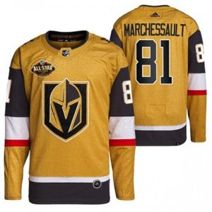 Vegas-Golden-Knights-Troeje-Jonathan-Marchessault-81-2022-NHL-All-Star-Guld-Authentic-Maend