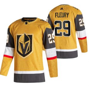 Vegas-Golden-Knights-Troeje-Marc-andre-Fleury-Guld-2020-21-Alternate-Authentic-Player