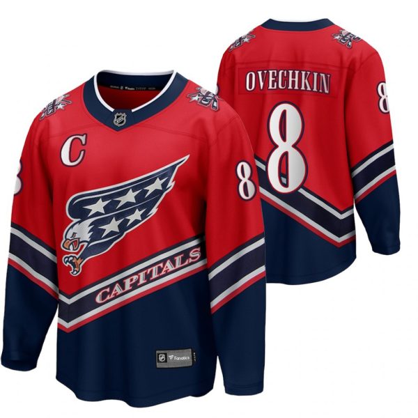 Washington-Capitals-Troeje-Alexander-Ovechkin-2021-Reverse-Retro-Special-Edition-Men-Roed