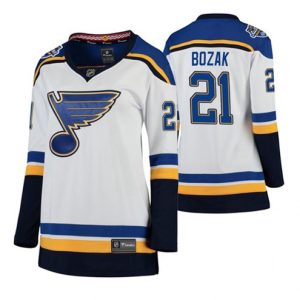 WoMaend-St.-Louis-Blues-Troeje-21-Tyler-Bozak-2020-NHL-All-Star-Hvid