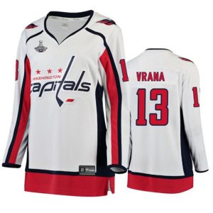 WoMaend-Washington-Capitals-Troeje-13-Jakub-Vrana-Hvid-2019-Stanley-Cup