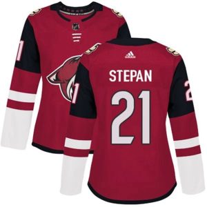 kvinder-NHL-Arizona-Coyotes-Ishockey-Troeje-Derek-Stepan-21-Maroon-Authentic