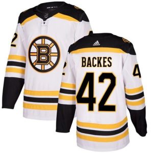 kvinder-NHL-Boston-Bruins-Ishockey-Troeje-David-Backes-42-Hvid-Authentic