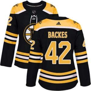 kvinder-NHL-Boston-Bruins-Ishockey-Troeje-David-Backes-42-Sort-Authentic