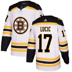 kvinder-NHL-Boston-Bruins-Ishockey-Troeje-Milan-Lucic-17-Hvid-Authentic