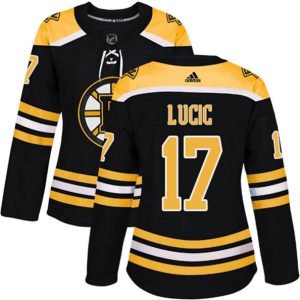kvinder-NHL-Boston-Bruins-Ishockey-Troeje-Milan-Lucic-17-Sort-Authentic