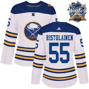 kvinder-NHL-Buffalo-Sabres-Ishockey-Troeje-Rasmus-Ristolainen-55-2018-Winter-Classic-Hvid-Authentic