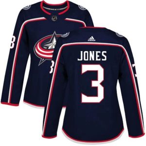 kvinder-NHL-Columbus-Blue-Jackets-Ishockey-Troeje-Seth-Jones-3-Navy-Authentic