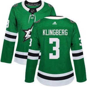 kvinder-NHL-Dallas-Stars-Ishockey-Troeje-John-Klingberg-3-Kelly-Groen-Authentic