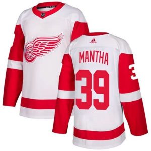 kvinder-NHL-Detroit-Red-Wings-Ishockey-Troeje-Anthony-Mantha-39-Hvid-Authentic