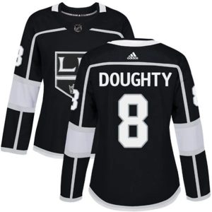 kvinder-NHL-Los-Angeles-Kings-Ishockey-Troeje-Drew-Doughty-8-Sort-Authentic