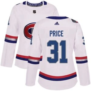 kvinder-NHL-Montreal-Canadiens-Ishockey-Troeje-Carey-Price-31-Hvid-2017-100-Classic-Authentic