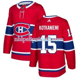 kvinder-NHL-Montreal-Canadiens-Ishockey-Troeje-Jesperi-Kotkaniemi-15-Roed-Authentic