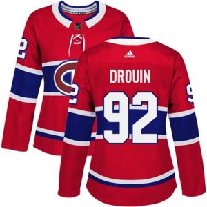 kvinder-NHL-Montreal-Canadiens-Ishockey-Troeje-Jonathan-Drouin-92-Roed-Authentic