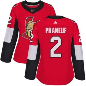 kvinder-NHL-Ottawa-Senators-Ishockey-Troeje-Dion-Phaneuf-2-Roed-Authentic