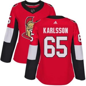 kvinder-NHL-Ottawa-Senators-Ishockey-Troeje-Erik-Karlsson-65-Roed-Authentic