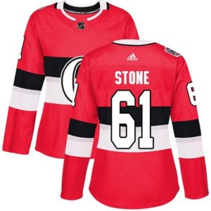 kvinder-NHL-Ottawa-Senators-Ishockey-Troeje-Mark-Stone-61-Roed-2017-100-Classic-Authentic