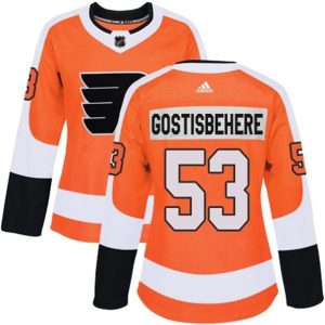 kvinder-NHL-Philadelphia-Flyers-Ishockey-Troeje-Shayne-Gostisbehere-53-Orange-Authentic