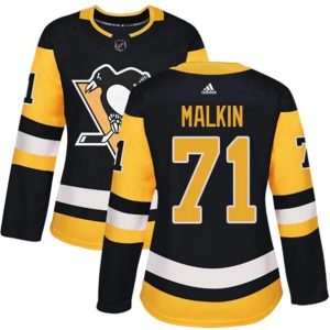 kvinder-NHL-Pittsburgh-Penguins-Ishockey-Troeje-Evgeni-Malkin-71-Sort-Authentic