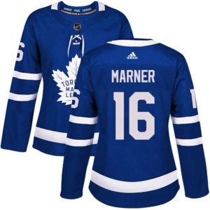kvinder-NHL-Toronto-Maple-Leafs-Ishockey-Troeje-Mitchell-Marner-16-Blaa-Authentic