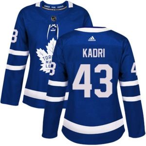 kvinder-NHL-Toronto-Maple-Leafs-Ishockey-Troeje-Nazem-Kadri-43-Blaa-Authentic
