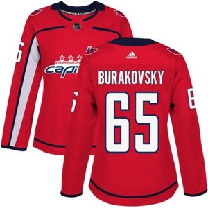 kvinder-NHL-Washington-Capitals-Ishockey-Troeje-Andre-Burakovsky-65-Roed-Authentic